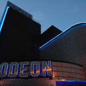 "Crépuscule des cinémas". Harrogate England UK.