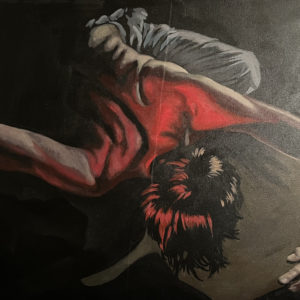 Find Your Strength / Trouve Ta Force, 2022 - painting by Ekaterina Antonova