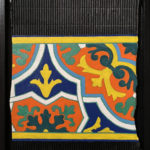 Mosaïque II - Peinture acrylique et collage sur carton