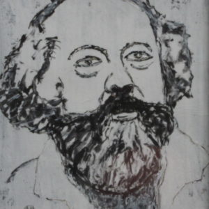 Bakounine - Peinture et dessins sur papier d'Aldo MUGNIER