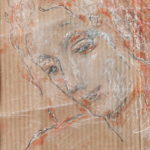 La Madonne de Bergerac - Peinture et dessins sur papier d'Aldo MUGNIER