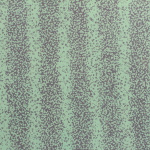 Flocons Vert Argenté - Peinture sur verre d'Aldo MUGNIER