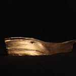 Baleine Dorée - Sculpture en bois d'Aldo MUGNIER