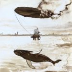 Baleines - Peintures et dessins contemporains de Solko Schalm