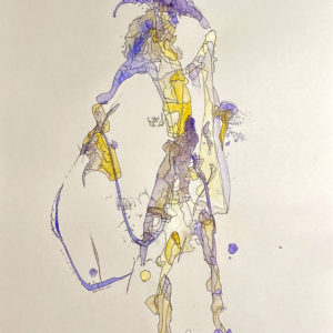 Contes de Fées d'Hoffman - Mind Cartography Series - Peintures à l'aquarelle et à l'encre de Chine par Tanya Molskaya alias Squiglet