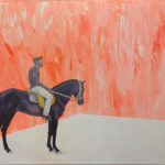 Les Cavaliers de la Perspective - Peinture contemporaine de Mael Denegri