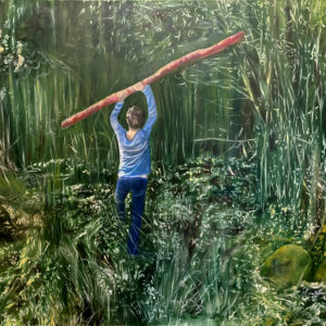 Cri de Guerre - Peinture contemporaine de Mael Denegri