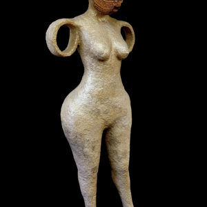 La Guérisseuse - Sculpture contemporaine de Mael Denegri