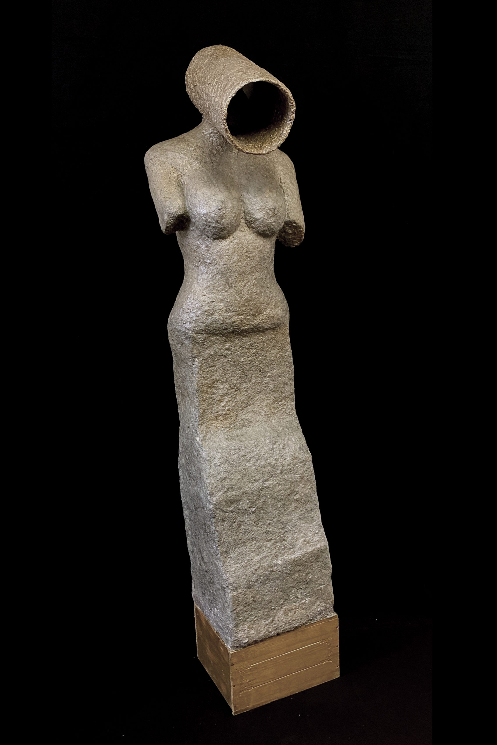 L’Observatrice - Sculpture contemporaine de Mael Denegri