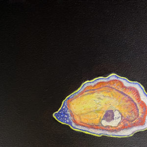 Les Huîtres - Peinture contemporaine de Mael Denegri