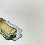 Les Huîtres - Peinture contemporaine de Mael Denegri