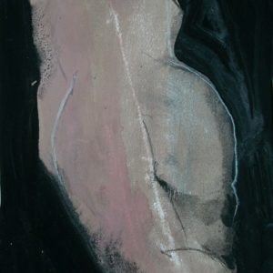 L’amour Arrondi d'une Fesse Libre - Art figuratif contemporain et peinture de portrait by Francis-Olivier BRUNET