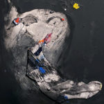 Tête de Chat - Art figuratif contemporain et peinture de portrait by Francis-Olivier BRUNET