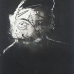 Tête Poussière 11 - Art figuratif contemporain et peinture de portrait by Francis-Olivier BRUNET