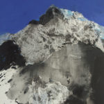 La République du Silence - Peintures contemporaines en techniques mixtes de paysages de montagne par Francis-Olivier Brunet