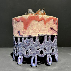 Atoll - Sculpture Contemporaine en Céramique de Chloé Peytermann