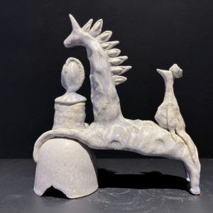 Voltige, 2024 - Sculpture Contemporaine en Céramique de Chloé Peytermann