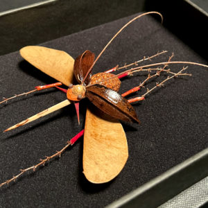 Le Redoutable Inoffensif, 2022 - Insects réalises avec des plantes par Gabriel Ruta