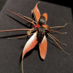 Le Majestueux Rougeoyant, 2023 - Insects réalises avec des plantes par Gabriel Ruta