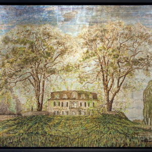 Platanes Communs - Peinture d'Ingrid Kaufmann