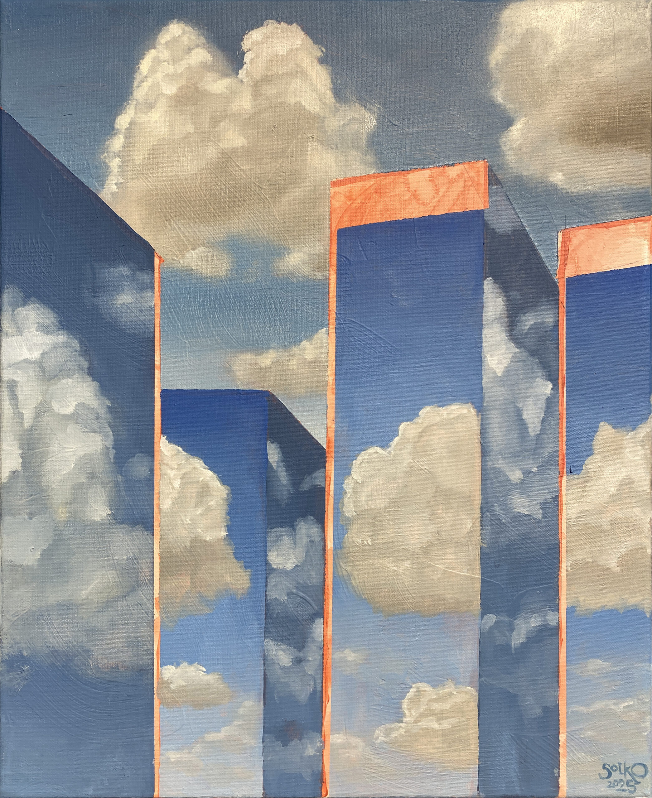 Clear Your Mind 2, 2025 - Peintures et dessins contemporains de Solko Schalm