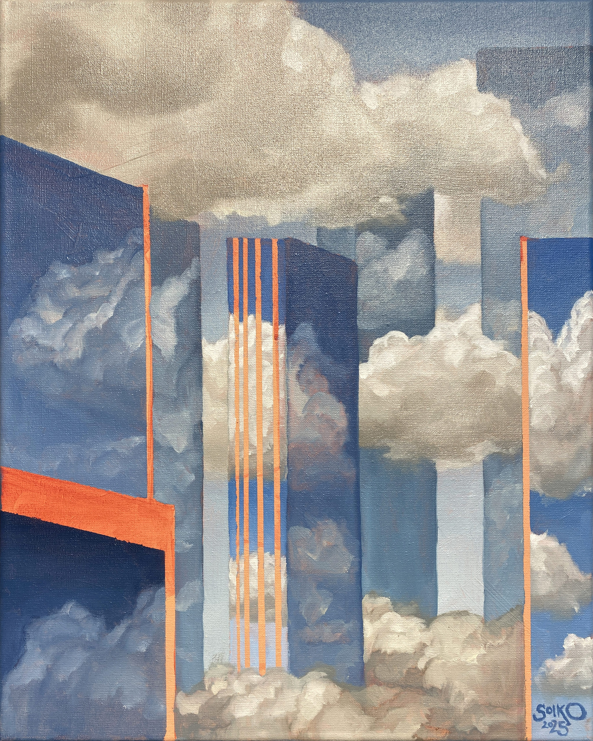 Clear Your Mind 3, 2025 - Peintures et dessins contemporains de Solko Schalm