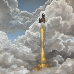 Lift Off, 2014 - Peintures et dessins contemporains de Solko Schalm