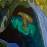 Blue Freedom - Peinture contemporaine de Jiri Hauschka